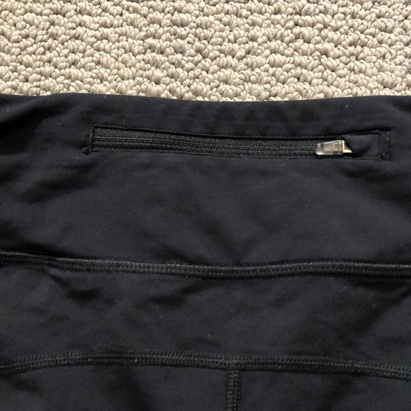 Black Dri-FIT Nike Cropped Running Tights Small - Picture 7 of 8